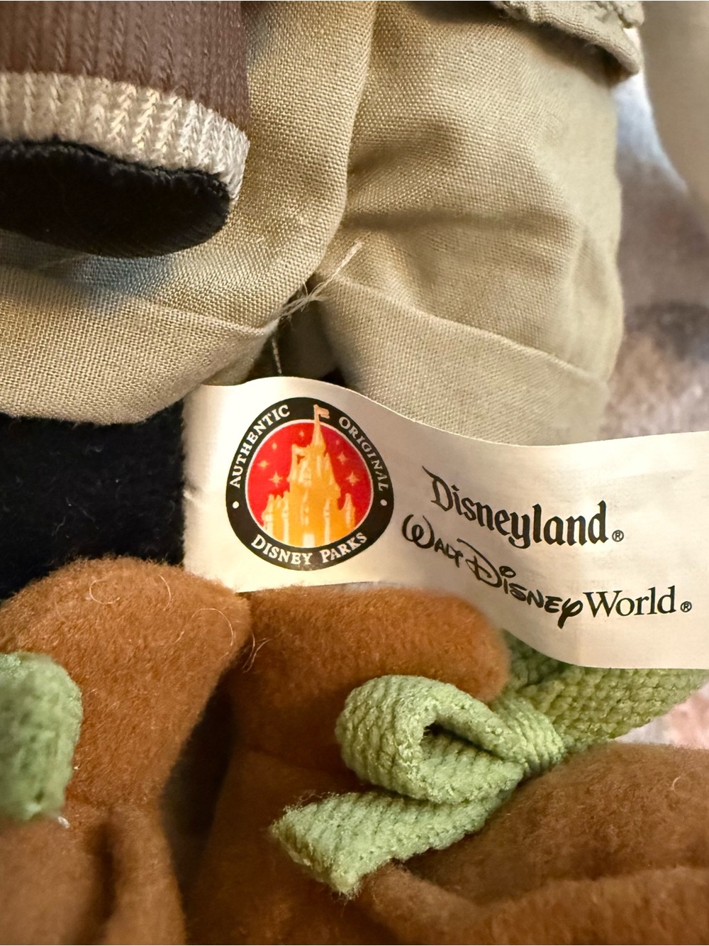 Vintage Disney Parks Safari Mickey Mouse Plush - Picture 3 of 6